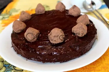 Tort „Truffle“ - un pas cu pas reteta cu fotografii și produse de patiserie