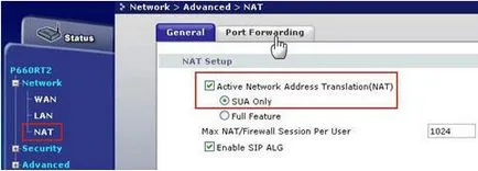 Accesul de la distanță de pe Internet la un computer conectat printr-un router sau un modem adsl-p-330W