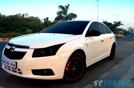 Tuning Chevrolet Cruze hatchback cu mâinile lor