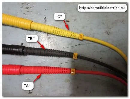 Faza de rotație pointer TKF-12, note electrician