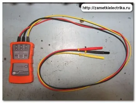 въртене на фазите показалка TKF-12, отбелязва електротехник