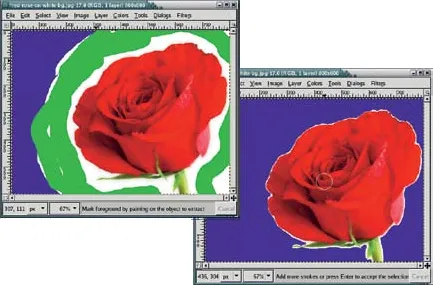 Уроци по GIMP - отделяне от фоновото изображение, solnushki