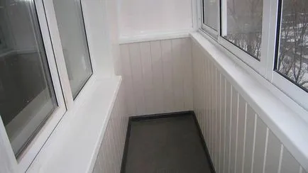 Telepítése ablakpárkány erkélyén, hogyan lehet a saját kezét