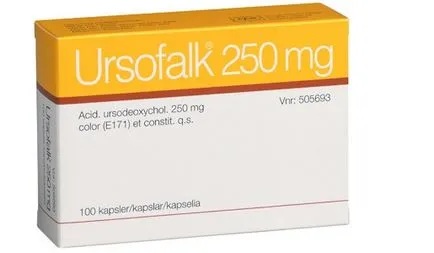 instructiuni Ursofalk de utilizare, contraindicații, droguri