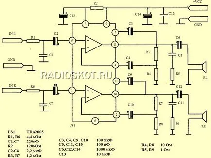 Amplificator încorporat calculator