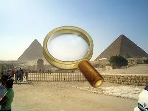 A Nagy Piramis a Giza - A három fáraók