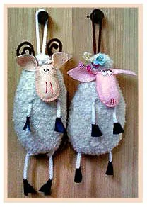 Modele de jucărie de oaie, o capră, un miel, o capră