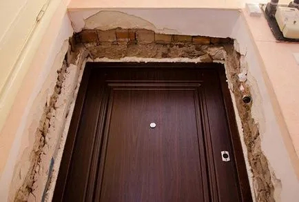 Врата се спуска MDF плоскости декорация на входни врати с ръцете си
