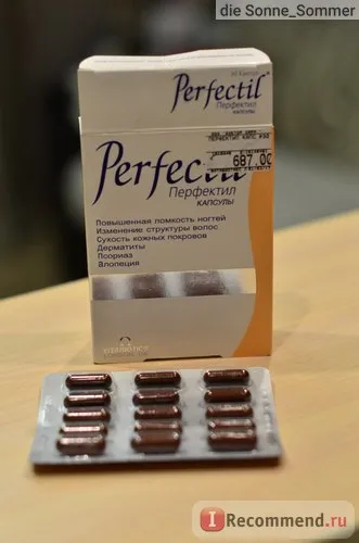 Vitamine vitabiotics Perfectil - „Do Perfectil ajuta cu pierderea parului dacă să dea un impuls lor