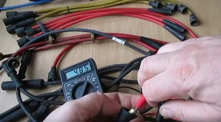 кабели високо напрежение на запалване, верига и как да се свържете замяната на това как да се провери