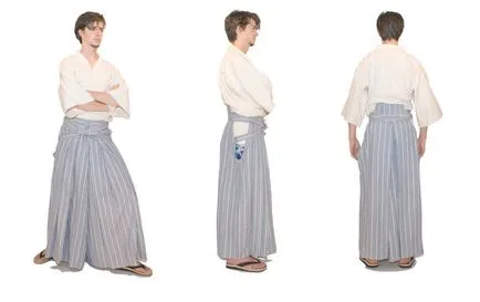Японски кимоно в модерни модни разлики от мъжки и женски