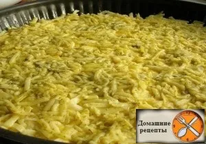 Готвене на настъргани картофи на фурна