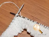 Cuișoare spițe margine cu dinți ca margine zimțată Knit Crochet Master class