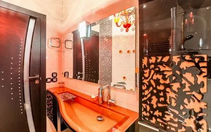 Példák 8 fürdőszoba narancssárga
