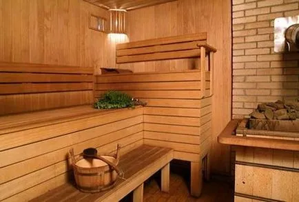 Sauna în grădina propriei sale mâini fotografie