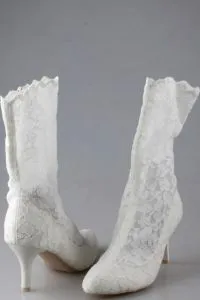 White Wedding Boots