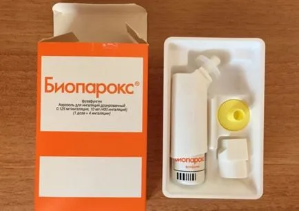 Bioparoks правила ангина за използването и противопоказанията