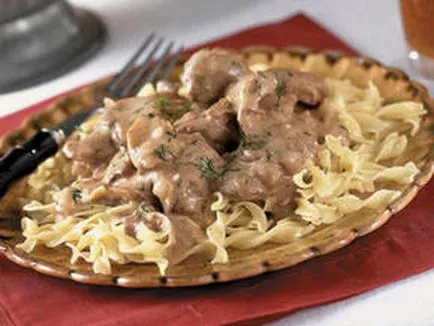 Carne de vită Stroganoff - sfaturi de gătit pentru fani pentru a găti gustos - Sfat menaj - gătit -