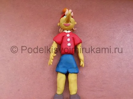 Пинокио ​​направен от пластелин