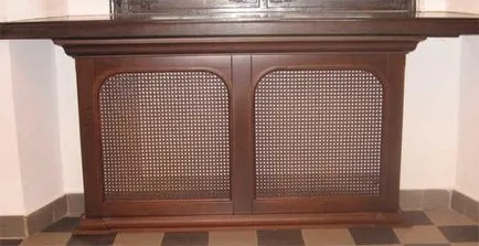 A közel radiátorok a szobában, hogyan díszítik a radiátorok a konyhában, gipszkarton burkolat