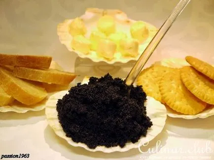 Черен хайвер как да се прилагат правилно и вкусно за ядене