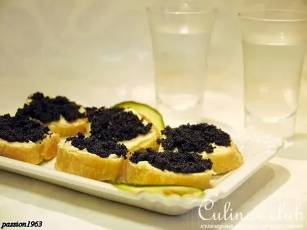 Caviar negru cum să se aplice în mod corespunzător și delicios de a mânca