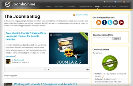 Ce ai nevoie pentru a crea un blog user-friendly cu joomla