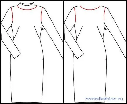 Crossfashion група - шият рокля с волани в долната част с ръцете си майсторски клас от блога 