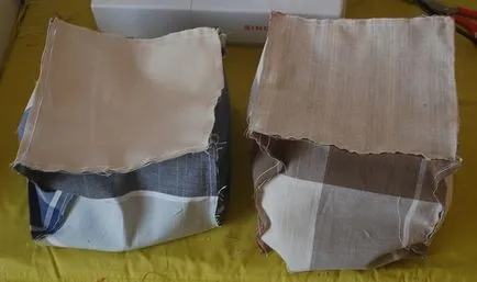 cutii de depozitare textile Meșterit - cu propriile lor mâini
