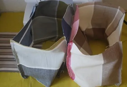 Diy кутии текстилни съхранение - със собствените си ръце