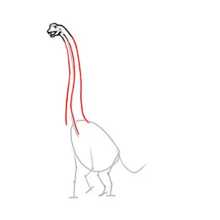 Aflați cum să atragă dinozauri Brachiosaurus