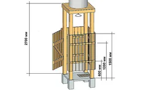 Duș stand pentru a oferi tehnologie de fabricație pentru structurile realizate din materiale diferite, cu propriile lor mâini