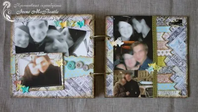 Fotóalbum, mint egy ajándék a szeretett egy - kreatív scrapbooking