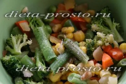 Печена пъстърва във фурната със зеленчуци - рецепта със снимки