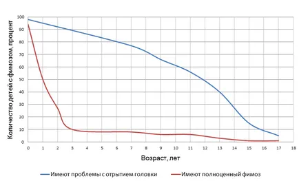 Fitymaszűkületnek a fiúk (phimosis gyermekeknél)