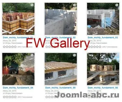 Galerie foto joomla