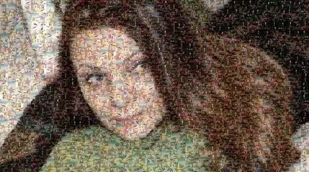 Photomosaic fotódat