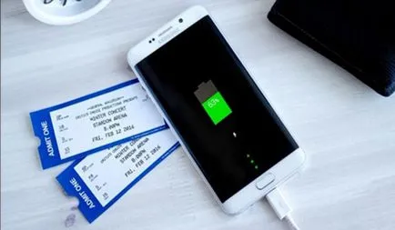 Quick Charge Funcția Samsung - modul în care dispozitivul este de încărcare fără fir