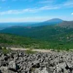 Mountain Serebryansky kő, természet