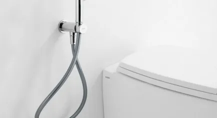 Higiéniai zuhanyzó a fürdőszobában design, anyagok, technológiák
