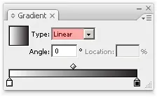 instrument de gradient în Adobe Illustrator