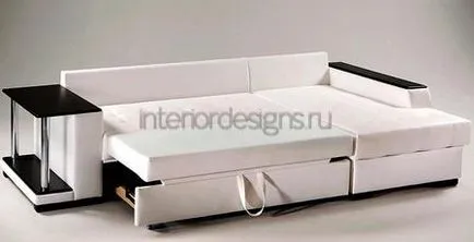 Hálószoba belső kanapéval - besorolása modern kanapé
