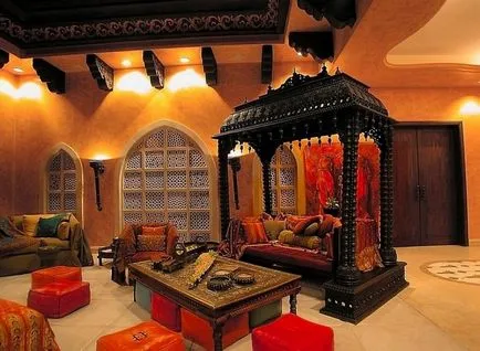 stil indian în design-ul interior reguli camere diferite