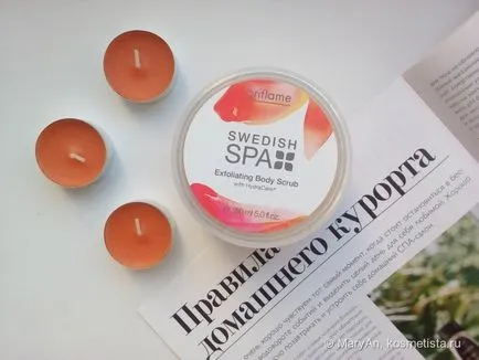 Ginger bliss Oriflame svéd spa testradír vélemények