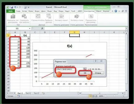 Interpolării în caracteristici Excel, proceduri și exemple,