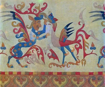 Originile artei ornamentale Kazakh