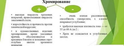 Хромиране галванично - съоръжения и оборудване покритие