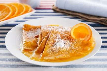 Френски палачинки рецепта със снимка, сладък и деликатен, видео