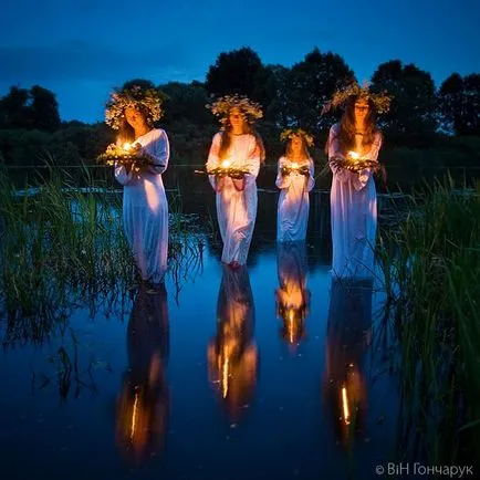 Jóslást éjszaka Ivan Kupala - női világ