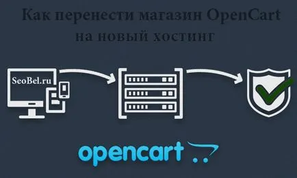 Cum de a muta un site la altul OpenCart hosting